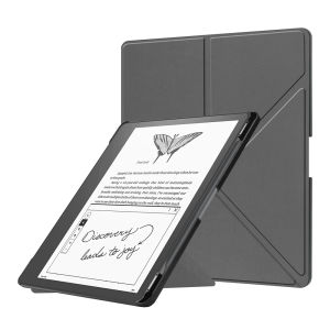 AJIUYU | Ốp Lưng Thông Minh Cho Kindle Scribe 11 Inch 2025 Thế Hệ Thứ 3 & Colorsoft Thế Hệ Thứ 1 Có Chức Năng Gấp Đa Năng Kèm Giá Đỡ Bút Chất Liệu PU Chống Sốc Bảo Vệ Toàn Diện