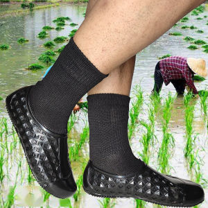 Water Rice Field Planting Shoes Protective Farming Boots Breathable Slip-Resistant Mud Shoes