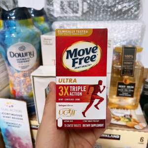 [ Date 03/2027 ] Viên Uống Hỗ Trợ Xương Khớp Move Free Ultra 3X Triple Action 75 Viên Của Mỹ