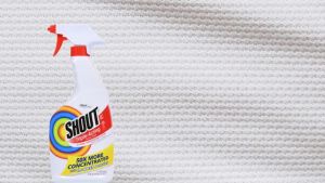 Shout Triple Acting Laundry Stain Removal Spray 650ML (Clings Penetrates Lifts)