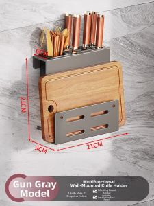 DOOPO | Hanging Stainless Steel Knife Organizer
