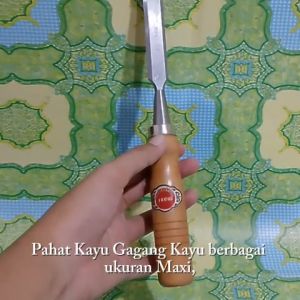 Pahat Kayu Gagang Kayu Berbagai Ukuran Maxi