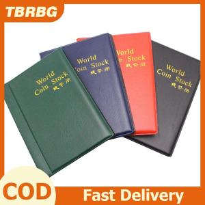 TBRBG 120 túi Album cho tiền xu Bộ sưu tập Cuốn sách trang trí nhà Album ảnh đồng xu Album chủ sở hữu bộ sưu tập Cuốn sách sổ lưu niệm