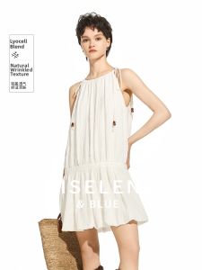 BEIQIANI | Beach Style Flared Off-shoulder Lace Dress