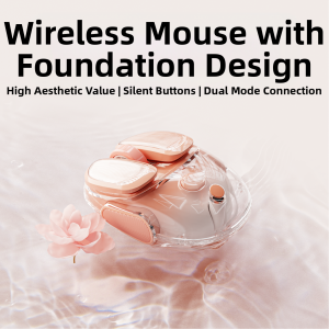 EWEADN | Bluetooth Wireless Silent Mouse for Girls and Office