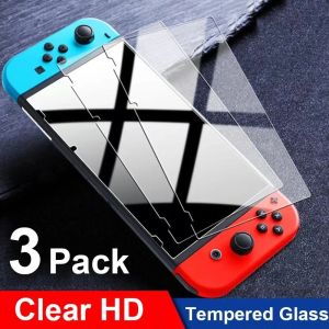 3pcs For Nintendo Switch NS Tempered Glass Full Screen Protector 9H Hardness Glass for Nintendos Switch Lite Nintend Screen Film