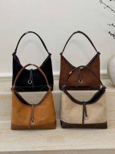 2025 Winter New French Vintage Matte Underarm Bag Womens Large Capacity Commuter Single Shoulder Bag Wanderlust Bag Women