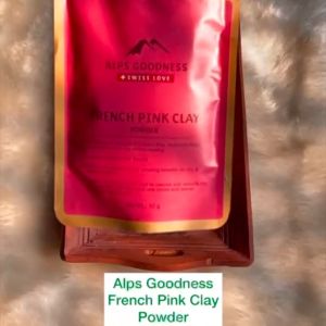 Alps goodness french pink clay(50g) clay mask for sensitive skin