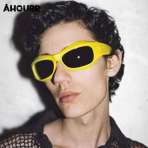 แว่นตากันแดด 2023 แว่นY2K สไตล์ยุโรปและอเมริกา ไอพังค์ ไซเบอร์พังค์ ฮิปฮอป