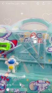 Cartoon Stationery Set Student School Set (BGJAYA)