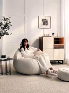 Ghế Sofa thư giãn 3ii Home kèm đôn gác chân chống thấm size lớn với nhiều màu sắc trang trí