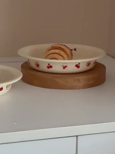Enamel Dessert and Breakfast Plate