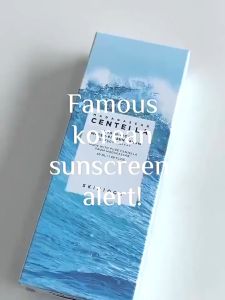 SKIN1004 Madagascar Centella Hyalu-Cica Water-Fit Sun Serum SPF50 PA++++ Tone Up Sunscreen Centella Suncreen 50ml