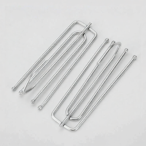MOLORE | Spray Painted Stainless Steel 4-Prong Curtain Hook