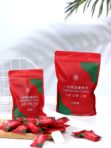 MAYCREATE Compressed Face Towel 1P Travel Pack Towel Disposable Portable