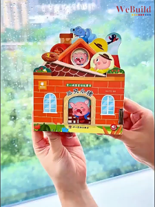 【掌心城堡童话故事书】（全套6册）3D立体 幼儿园宝宝撕不烂早教启蒙情景认知益智故事书 Chinese Children 3D Flip the Flap Picture Story Boardbook Buku WeBuild