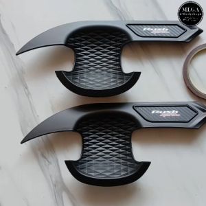 Outer Mangkok Pintu Mobil All New Rush 2018 - 2021 Hitam Premium