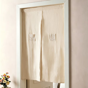 Lace No-Drilling Privacy Curtain