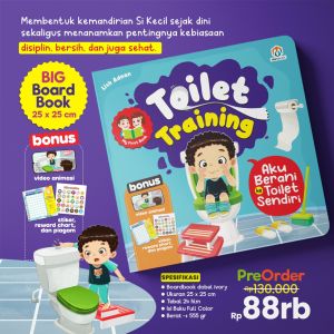 GMB Boardbook Balita My First Book Toilet Training Ziyad Books