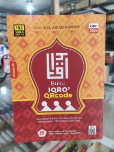 Buku Iqro QRcode edisi 2024. Buku Iqro berwarna dengan metode Scan