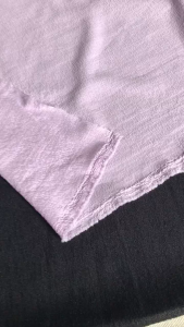 Vải Đũi Xốp Nhăn Màu Tím Khổ 1m55 - Chất Mỏng Vừa Rũ Đàn Hồi Nhẹ 2 Chiều - May Bộ Quần Ống Rộng