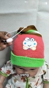 Topi Rajut Kupluk Bayi Pom Pom Murah Baby Anak Laki-Laki Perempuan