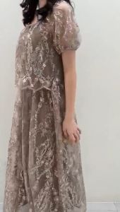 Dress Pesta Korea Look Ken-282