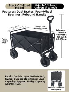 MiliCamp | Foldable Camping Utility Cart