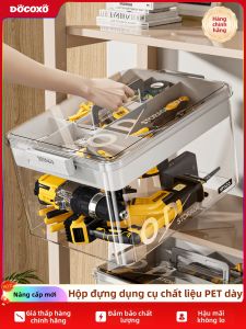 DOCOXO | Hộp Lưu Trữ Đa Năng Hai Lớp Trong Suốt