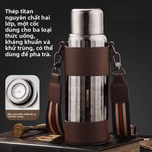 zuvor | Cốc Cách Nhiệt Titanium Cao Cấp Dung Lượng Lớn Có Bộ Lọc Trà
