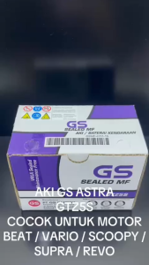 Aki Accu Kering GS Astra GTZ5S Beat / Vario / Mio / Scoopy / Supra / Smash KD203