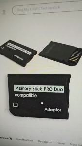 Bộ Chuyển Đổi Thẻ Nhớ Micro TF Sang Memory Stick Pro Duo Cho Máy Ảnh Sony PSP1000/2000/3000 Phụ Kiện Đầu Đọc Thẻ Nhớ MS