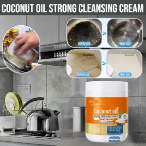 Coconut Oil Strong Cleansing Cream Stainless Steel Cookware Cleaner Mold Cement Stain Remover