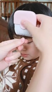 2 In 1 portable Baby Hair Cut trim comb clipper & women to trim hairs with split end