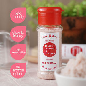 Natural Himalayan fine Pink Salt from Totally Cooked by Chrissy 85g