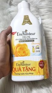Sữa Tắm Hương Nước Hoa Pháp Enchanteur Deluxe 900g – Da Mềm Mịn Lưu Hương 24H (Tặng Quà Ngẫu Nhiên)