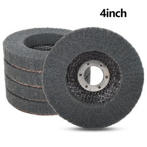 DBSAFE 4 4.5 5 Inch Nylon Fiber Flap Polishing Wheel Disc 800 Grit For Angle Grinder Wood Metal Buffing