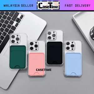 REDMI 9A 10C 12C 14C A1 Note 9s 9 10 10s 11 11s 12 13 14 Pro Pro+ Plus 4G 5G transparent space card holder slot soft phone case casing cover 透明手机壳