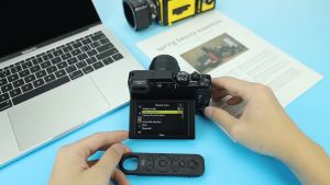 รีโมตคอนโทรลถ่ายภาพนิ่งและวีดีโอสำหรับ นิคอน Z5 IIZ6 IIZ6 IIIZ7 IIZ30Z50Z50 IIZRZfZfc ใช้แทน Nikon ML-L7 Remote Control