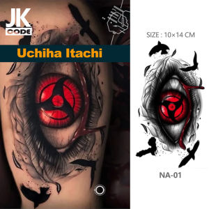 Hot-Blooded Anime Fan Ink Tattoo Sticker Halloween Role-Playing Decorative Fake Tattoo Waterproof Long-Lasting Magic Tattoo