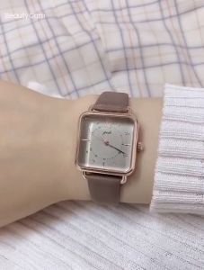 Watchyou Jam Tangan Wanita Fashion Retro Square Fashion A0156 Ins Student Jam Tangan Wanita