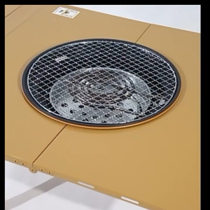 โต๊ะปิ้งย่าง เตาปิ้งย่าง พร้อมขาตั้ง ปิ้งย่างบาร์บีคิว พับเก็บได้ พกพาสะดวกมาก ใช้ได้ทั้งกลางแจ้งและในร่ม โต๊ะแคมป์ปิ้ง