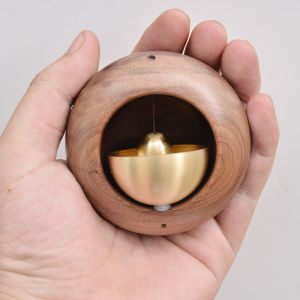 Wood Magnetic Wind Chime Wooden Doorbell Shopkeepers Bell Entrance Alert Windbell for Home Refrigerator Door Decoration Door Bell Wind Bell Wind Chimes Lucky Charm 2026