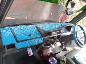ALAS PELINDUNG DASHBOARD MOBIL KIJANG SUPER GREND EXTRA Tanpa sarus stir