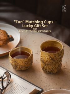 EDONUS | Dual-Purpose High-End Teacup and Drinking Glass