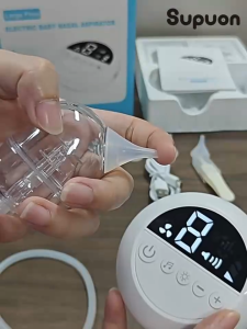 เครื่องดูดน้ำมูก 9 ระดับ ดูดแรง ดูดออกทั้งยวง ชาร์จUSB จุกซิลิโคน ที่ดูดน้ำมูกเด็ก เครื่องดูดน้ำมูกไฟฟ้า ดูดน้ำมูก ที่ดูดน้ำมูกเด็ก เครื่องดูดน้ำมูกอัตโนมัติ แรงดูด9เกียร์ ปรับแรงดูดได้ 68Kpa ซอฟต์ พร้อมดนตรี LED