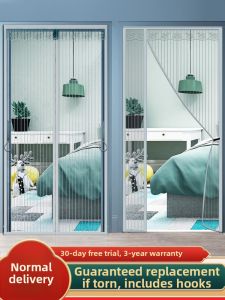 borcaff | Mosquito Proof Magnetic Mesh Door Curtain