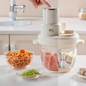 Liven | Automatic Multi-functional Electric Meat Grinder and Food Processor