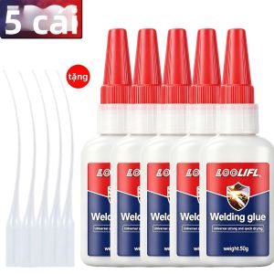 LOOLIFL | LOOLIFL Keo Dán Siêu Dính Có Độ Bền Cao Không Để Lại Vết Khô Nhanh Tức Thì Cho Kim Loại Nhựa Cao Su Gỗ - Công Cụ Liên Kết Sửa Chữa Đa Năng