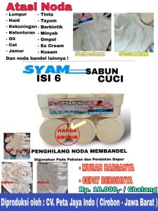 Sabun Coklat Ajaib Penghilang Noda Isi 6